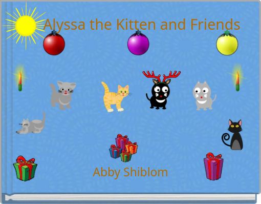 Front cover of 'Alyssa the Kitten and Friends' 
