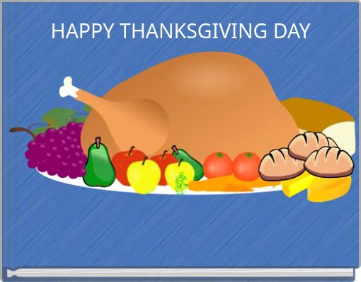 Front cover of 'HAPPY THANKSGIVING DAY' 