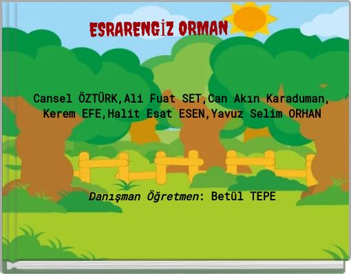 Front cover of 'ESRARENGİZ ORMAN' 