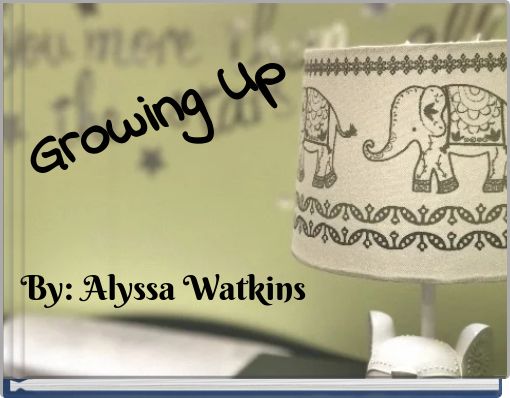 Front cover of 'Growing Up' 