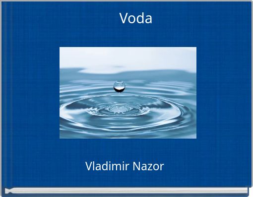 Front cover of 'Voda' 