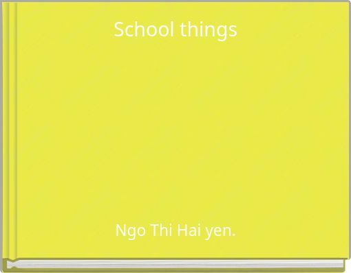 School things