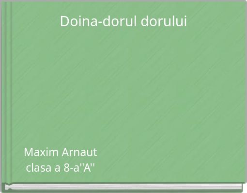 Doina-dorul dorului