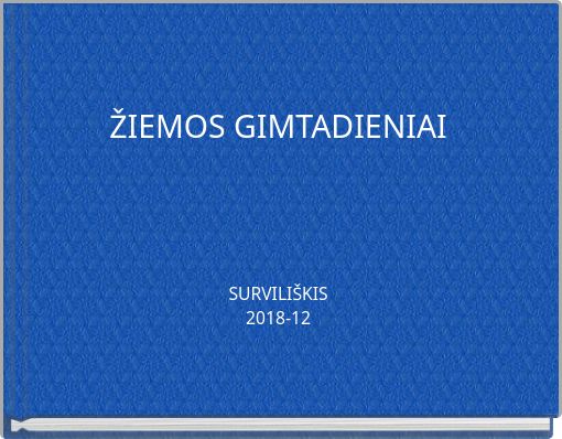 ŽIEMOS GIMTADIENIAISURVILIŠKIS2018-12