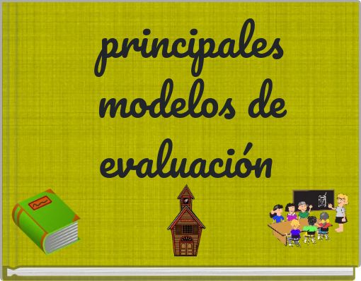 Front cover of 'principales modelos de evaluación' 