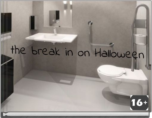 Front cover of 'the break in on Halloween' 
