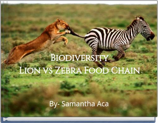 BiodiversityLion vs Zebra Food Chain