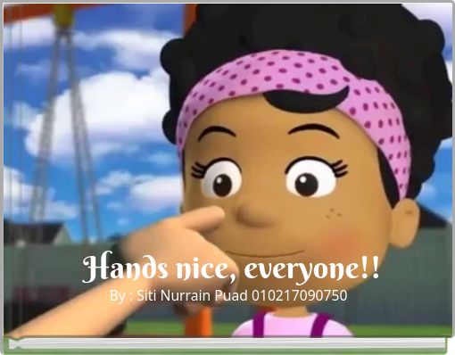 Front cover of 'Hands nice, everyone!!' 