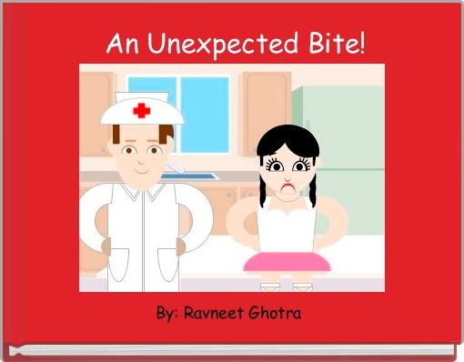 Book Cover for:  An Unexpected Bite!