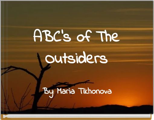 Book Cover for: ABC's of The Outsiders