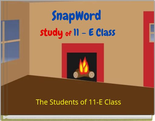 Front cover of 'SnapWord study of 11 - E Class' 