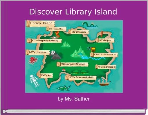 Front cover of 'Discover Library Island ' 