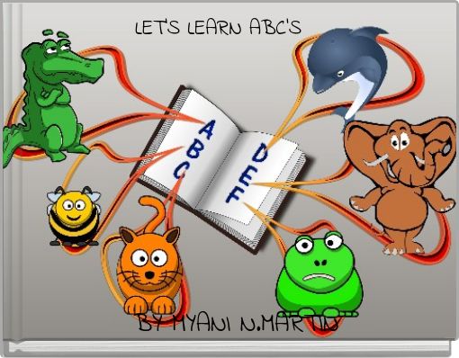 Front cover of 'LET'S LEARN ABC'S' 