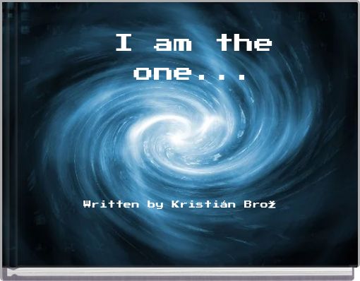Front cover of 'I am the one...' 