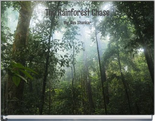 Front cover of 'The Rainforest Chase By: Ava Shankar' 