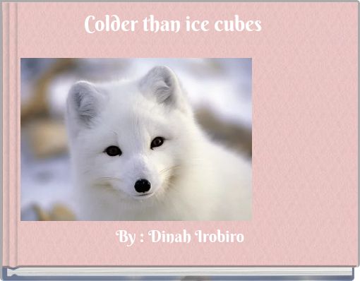 Book Cover for: Colder than ice cubes