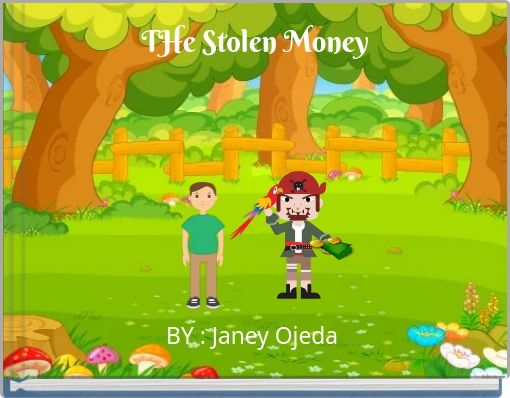 Front cover of 'THe Stolen Money' 