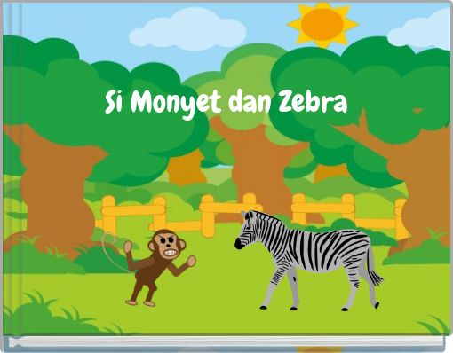 Book Cover for: Si Monyet dan Zebra