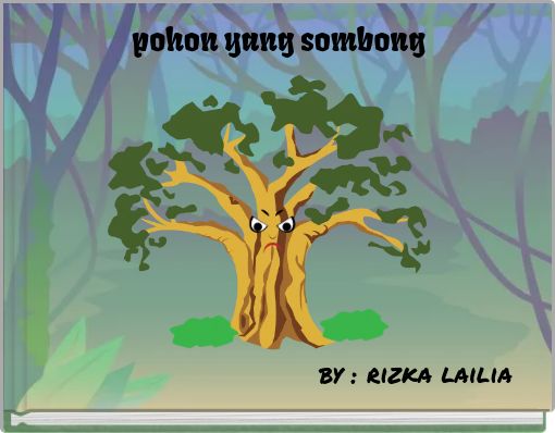 Front cover of 'pohon yang sombong' 
