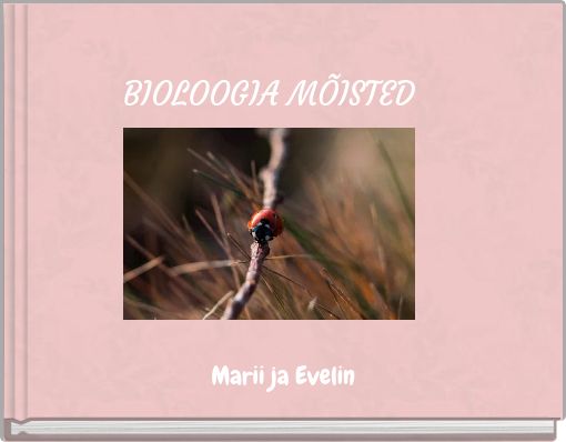 BIOLOOGIA MÕISTED