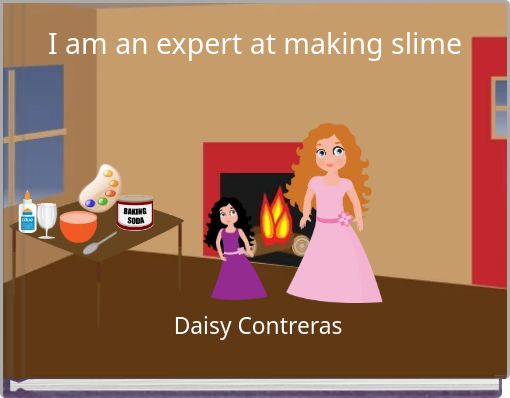 Front cover of 'I am an expert at making slime' 