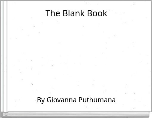 Front cover of 'The Blank Book' 