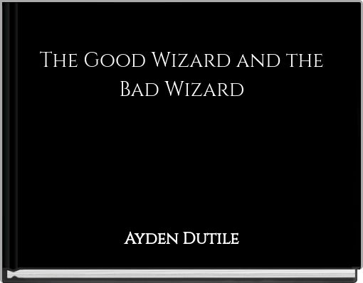 Front cover of 'The Good Wizard and the Bad Wizard' 