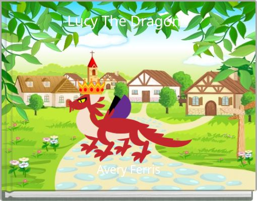 Front cover of 'Lucy The Dragon' 
