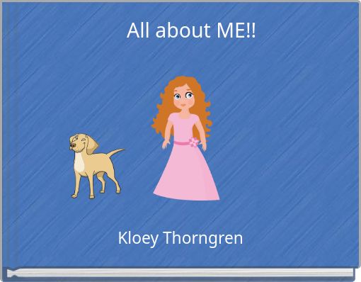 Front cover of 'All about ME!!' 
