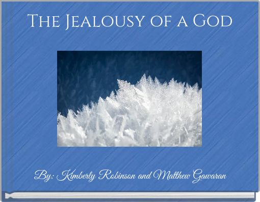 Front cover of 'The Jealousy of a God' 