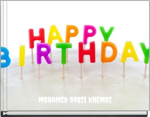 Front cover of 'my birthday party' 