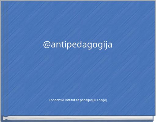 @antipedagogija
