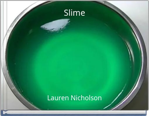 Front cover of 'Slime' 