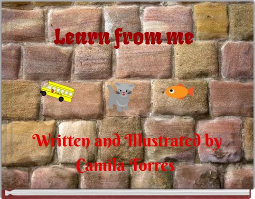 Front cover of 'Learn from me' 