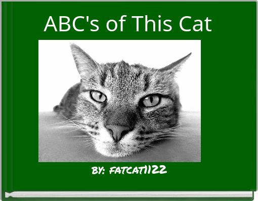 Front cover of 'ABC's of This Cat' 