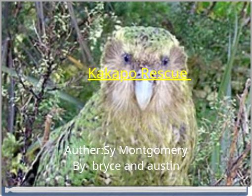 Kakapo Rescue