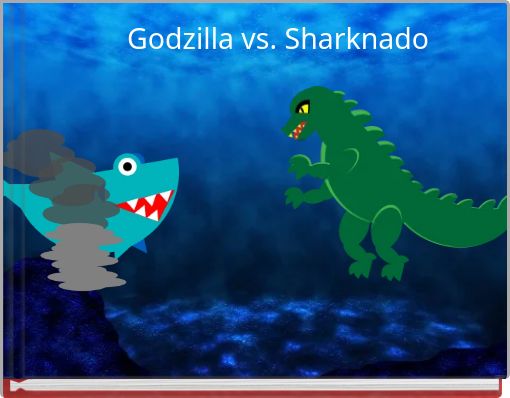 Front cover of 'Godzilla vs. Sharknado' 