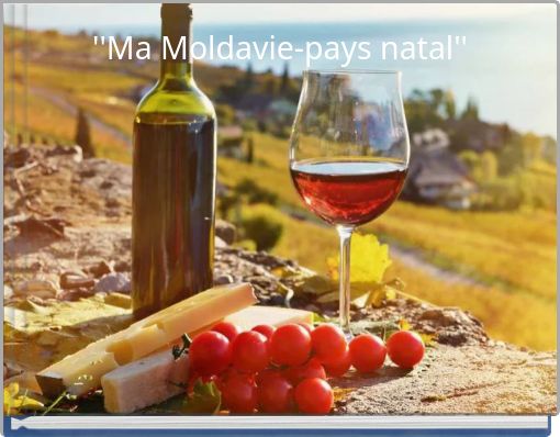 Book Cover for: ''Ma Moldavie-pays natal''