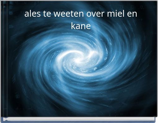 Front cover of 'ales te weeten over miel en kane' 