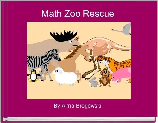 Book Cover for: Math Zoo Rescue 