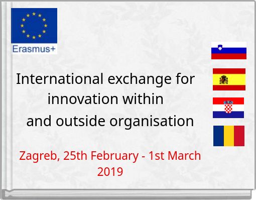 Front cover of 'International exchange for innovation within' 