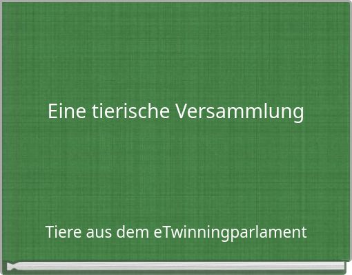 Eine tierische Versammlung