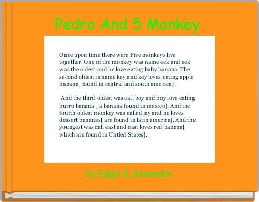 Pedro And 5 Monkey 