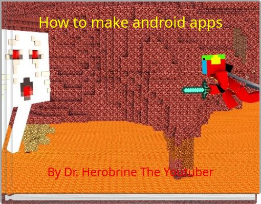 Front cover of 'How to make android apps' 