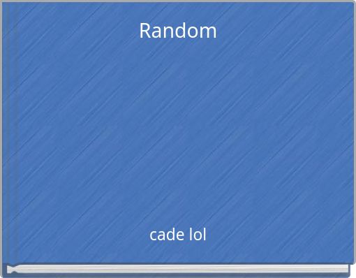 Front cover of 'Random' 