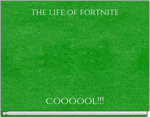 Front cover of 'the life of fortnite' 
