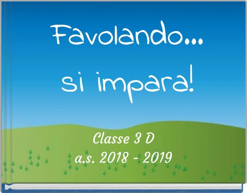Front cover of 'Favolando... si impara!' 