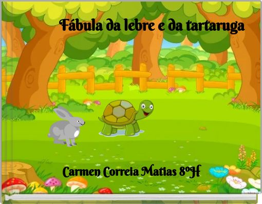 Book Cover for: Fábula da lebre e da tartaruga