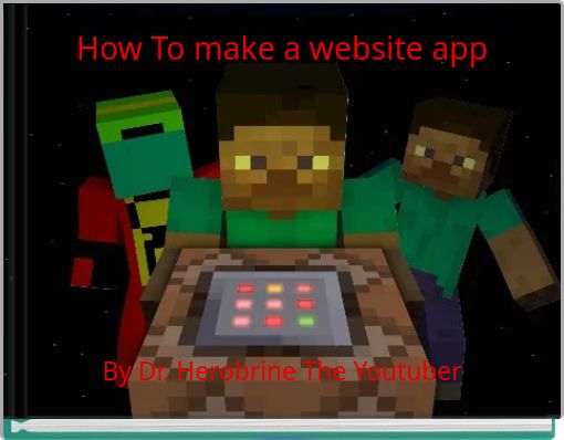 How To make a website app