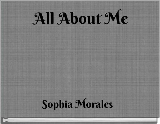 Book Cover for: All About Me
